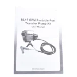 15GPM High Flow 12V Red Fuel Transfer Pump w/ Filters Hose Fit for Gasoline Diesel - Image 16