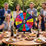 24" Spinning Prize Wheel with Foldable Stand Stand-Up & Tabletop Fortune Wheel - Multicolor - Image 2