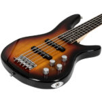 [Do Not Sell on Amazon] GIB 5 String Full Size Electric Bass Guitar SS Pickups and Amp Kit for The Experienced Player Sunset Color - Image 18