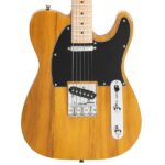 Maple Fingerboard GTL Electric Guitar SS Pickup Transparent Yellow - Image 13