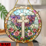 CIFbuy Large Acrylic Cross Window Hanging for Home Decor Religious Gift Church Wedding Baptism (TikTok, temu pick-up service) - Image 5