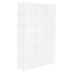 12-Tier Portable 72 Pair Shoe Rack Organizer 36 Grids Tower Shelf Storage Cabinet Stand Expandable for Heels, Boots, Slippers, White - Image 4