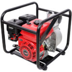 Gas Engine Powered Water Pump 3" inlet&outlet, Flow:264Gpm , 7HP Engine 212CC, EPA Certificated, 3in NPT Connector, with 25FT Flat Hose outlet - Image 4