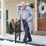 Replace 74115089 Matte Black Outdoor 1st Tier Iron Handrail - Image 8
