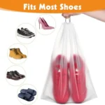 5-piece transparent drawstring travel bag, waterproof drawstring pocket, luggage, clothing, shoes, cosmetics storage and organizing bag - Image 6