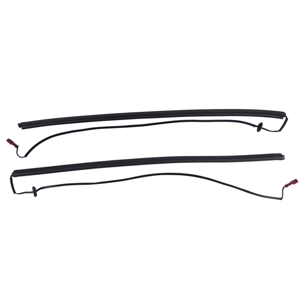 2Pcs Rear Left and Right Tailgate Position Sensor Strip Fit for Mercedes-Benz GL-Class Sport Utility 2007-2012 Black