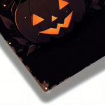 CIFbuy Vintage Retro Metal Sign 2D Flat Halloween Black Cat Pumpkin Lantern Art Painting Decor 8x12 Inch Single Piece Classic Ornament TikTok, TikTok, ent Self-pickup Logiopics - Image 5