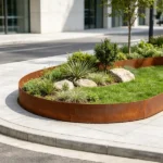 6-Pack Steel Landscape Edging (40" x 8"), Weather-Resistant Pre-Rust Garden Border for Flower Beds & Pathways - Image 4