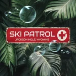 CIFbuy Jackson Hole Ski Patrol Wyoming Aluminum Sign Waterproof Dustproof Vintage Wall Decor (TikTok, temu pick-up service) - Image 6