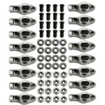 16Pcs Steel Roller Tip Rocker Arms Set Fit for Small Block Chevy 305 350 400 1.6 Ratio 3/8" Stud - Image 3