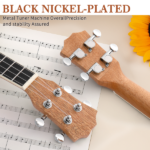 Replace 13882198 23in mahogany body rosewood fingerboard ukulele, cotton bag, capo, strap, picks*3, wrench tool - Image 8