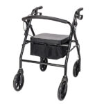 Steel Walker with Wheels Black - Image 3