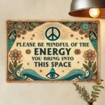 CIFbuy Vintage Metal Sign Peace Symbol Flowers Iron Wall Art Home Cafe Decor 8x12 Inches (TikTok, temu pick-up service)