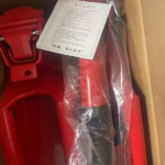 20L US Standard Cold-rolled Plate Petrol Diesel Can Gasoline Bucket with Oil Pipe Red 2 Pairs of Gloves - Image 5