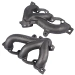 2x Exhaust Manifolds Left Right 4666026AA Replacement for Jeep Wrangler 2007-11 V6 3.8L