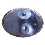 9 Notes Blue Solid Color Handpan Drum Steel Percussion Instrument - Image 2