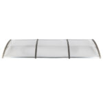 Same Code 87756300 HT-300 x 100 Household Application Door & Window Rain Cover Eaves Transparent Board & Gray Holder - Image 26