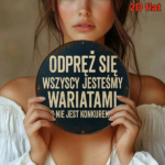 CIFbuy 1pc 8x8 Inch Round French Aluminum Sign, Vintage Decorative Wall Plaque, Funny Relax Everyone Is Crazy This Is Not A Competition TikTok, TikTok, que, Self-pickup Logiopics - Image 8