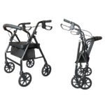 Steel Walker with Wheels Black - Image 12