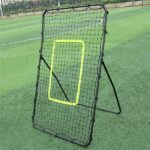 Professional Galvanized Steel Pipe Rebound Soccer/Baseball Goal Black - Image 5