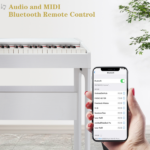 Do Not Sell on Amazon Glarry GDP-104 88 Keys Full Weighted Keyboards Digital Piano with Furniture Stand, Power Adapter, Triple Pedals, Headphone, for All Experience Levels White - Image 32