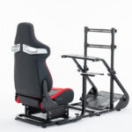 Enhanced and stable racing wheel cockpit, compatible with Fanatec, PXN, Thrustmaster, and Logitech adjustable driving simulators, excluding handbrake, pedals, and monitor--Not support self-pick up - Image 7