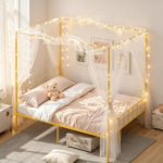 Canopy Bed Frame Only bed frame - Image 6