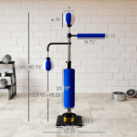 Speed Punching Bag/Speed Bag Boxing Bag Stand - Image 7