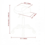 Saddle Stool - Image 3