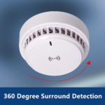 2 Pack Smoke Alarm Detector Home Fire Safety Sensor Alert Battery Included (products W/ battery US Logistics For DHL Ground/ Fedex Ground. TK/TMEU only For self-pickup, self-pickup Cannot use USPS) - Image 6