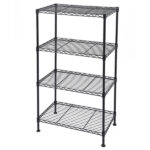 4-Tier Industrial Welded Wire Shelving - Image 2