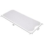 Bathroom Bathtub Non-slip Bath Mat 99*39cm Transparent - Image 15