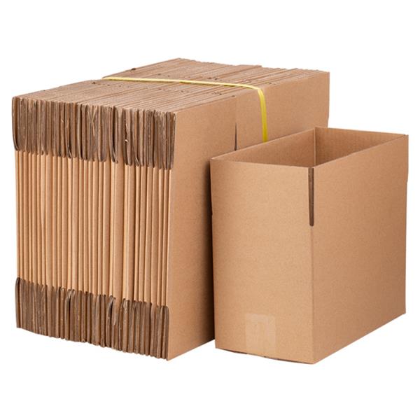 100 Corrugated Paper Boxes 8x6x4" 20.3*15.2*10cm Yellow