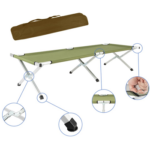 Portable Dual Purposes Extendable Folding Reclining Chair Grey - Image 20