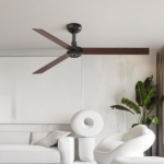 52 inch Modern Ceiling Fan with Lights,Remote Control, 3 Plywood Blades,6-Speed,Dimmable, Noiseless Reversible DC Motor,Indoor/Outdoor Ceiling Fan for Living Room Bedroom patio, 3D-X3[Unable ship on weekends, TK/TEMU only for pickup, only TX10643 warehouse supports GOFO] - Image 5