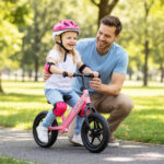 Toddler Balance Bike for 2-5 Years - Adjustable Height, 6.3LBS Lightweight & 11" Foam Tires-Pink - Image 8