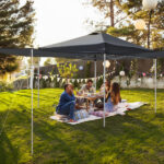 10x10FT pop up Canopy Tent with 2 sidewalls, Outdoor Canopy Tent for Parties - Image 21