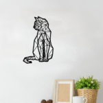 CIFbuy 1PC Handmade animal metal wall art, rural wrought iron interior and exterior decoration, whimsical silhouette design, living room, bedroom,(TikTok/temu self-pickup orders) - Image 25