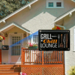 CIFbuy 1pc Art Deco Iron Sign Grill & Chill Lounge" Lounge Vintage Metal Plaque 7.87x, Weatherproof Rustproof UV Resistant 2D Flat Wal & Chill Lounge VikTok, & Chill Lounge VikTok, t Self-pickup Logiopics - Image 5