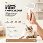Pet Slicker Brush for Cats & Dogs - Image 13