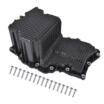 Plastic Oil Pan Assembly with Gasket Replacement for Ford F-150 2.7L 2018-2023 ML3Z6675J JT4Z6675E - Image 3