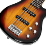 [Do Not Sell on Amazon] GIB 5 String Full Size Electric Bass Guitar SS Pickups and Amp Kit for The Experienced Player Sunset Color - Image 19