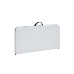 34" Square Resin Fold-in-Half Table, White (Shipment from Walmart) - Image 3