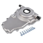Timing Chain Cover w/ Dual-10AN Turbo Oil Drain Bungs Fits for Gen IV GM LS Series Engines 6.0L 5.3L 4.8L 6.2L V8 - Image 3