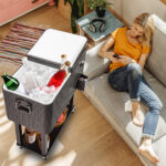 Same Code 16526367 80QT Rattan Square Legs Cooler with Shelf - Image 38