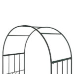 Arc Roof Wrought Iron Arch Plant Climbing Frame - Image 8