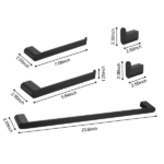5- Piece Bathroom Hardware Set - Image 2