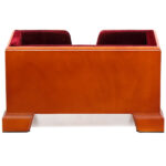 4/4 Natural reddish-brown cello base with foam protective layer - Image 2
