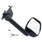 Folding Mirror Right fit for GMC Savana 1500/2500/3500 03-17 Manual Black - Image 6