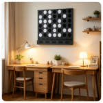 Black Large Wall-Mounted 4-to-Score Connect Four Game with Full Wall Mount Hardware, Fast Reset Mess-Free Design Fun Board Game for Kids Adults Indoor Entertainment & Wall Decoration - Image 8